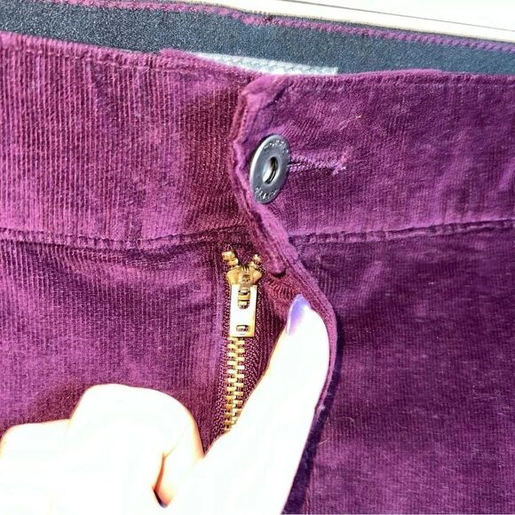 Torrid Windsor Wine Bombshell Skinny Corduroy High-Rise Jean Size 28 NWOT - Picture 7 of 12